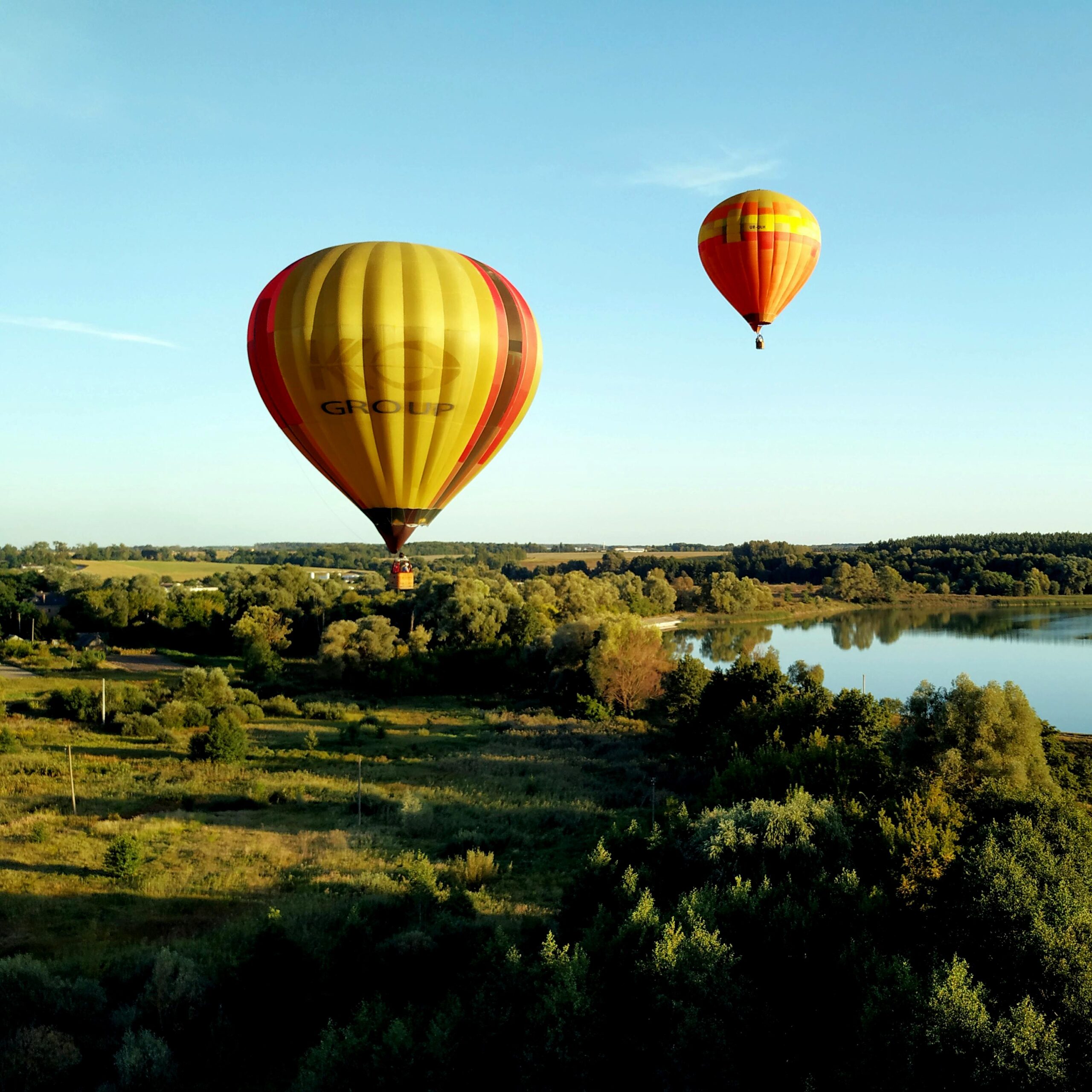 Hot air balloon trips france